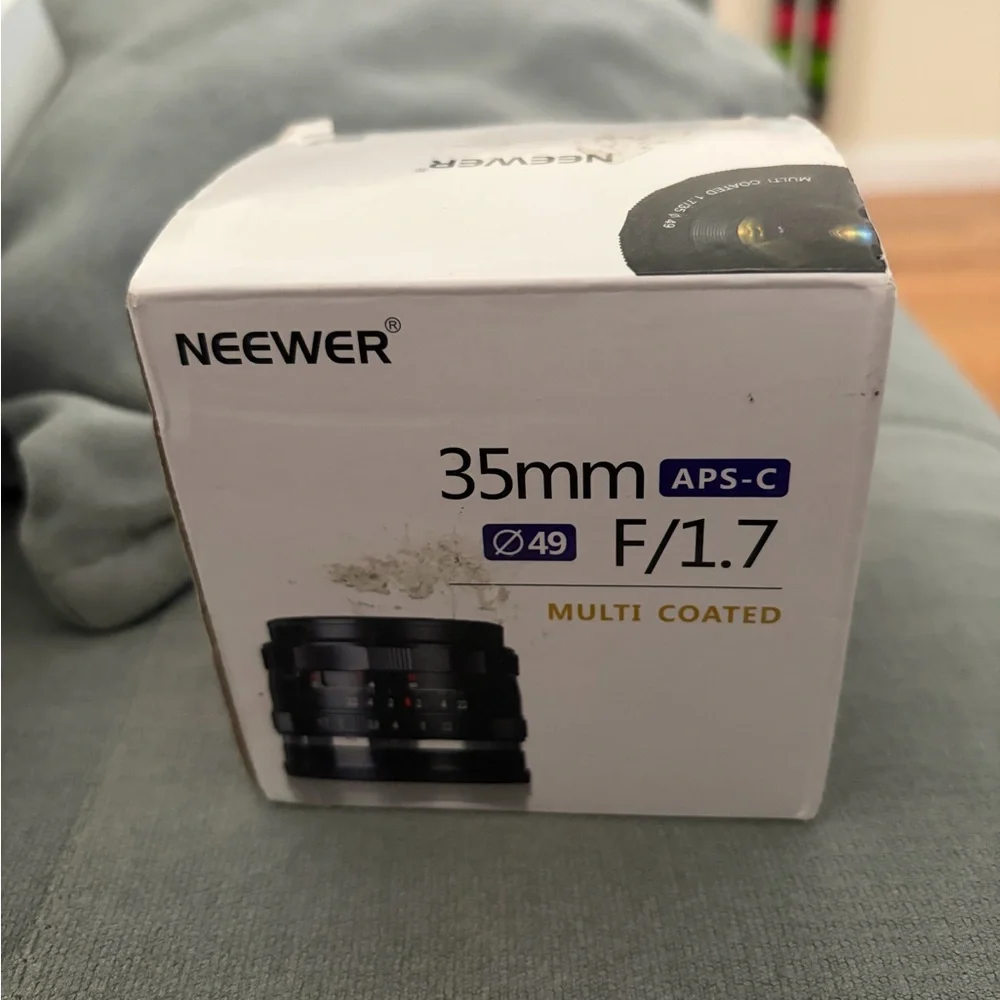 Neewer 35mm F1.7 Large Aperture APS-C Manual Focus Prime Fixed Lens